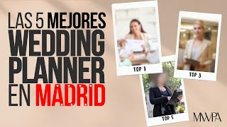 Las 5 mejores Wedding Planner de Madrid [upl. by Ataynek393]