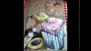 A2 Oil Pastel Recipe GCSE [upl. by Aisad]