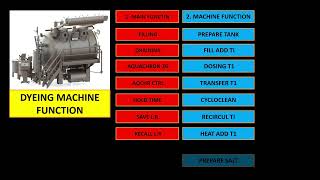 SEDOMAT DYEING MACHINE PROGRAM PART1 [upl. by Lukas294]