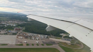 Aeroflot SU1194 Sukhoi Superjet SSJ100 Moscow Sheremetyevo  Kazan Safety Takeoff Landing [upl. by Einal]