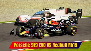 Battle Of Titans  Redbull RB19 VS Porsche 919 EVO Tribute [upl. by Arek]