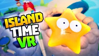 GOLD STARFISH amp SURVIVING OVER 20 MINUTES  Island Time VR Gameplay  VR HTC Vive Gameplay [upl. by Chrysler550]