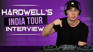 Hardwell India Tour In conversation with the DJ UnitedWeAre  Pinkvilla [upl. by Blaire]