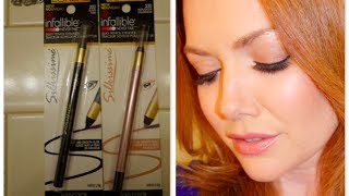 Loreal Infallible Silkissime Eyeliner Review amp Demo [upl. by Eiruam833]