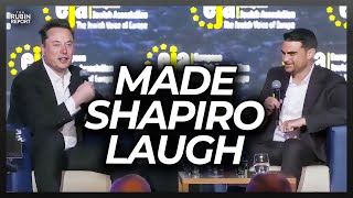 Ben Shapiro Cracks Up When Elon Musk Explains How This Detail Is Always a Red Flag [upl. by Richlad]