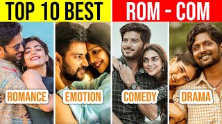 Top 10 Best Romantic South Indian Hindi Dubbed Movies With Most Emotional Love Story 2023 IMDb [upl. by Arathorn]