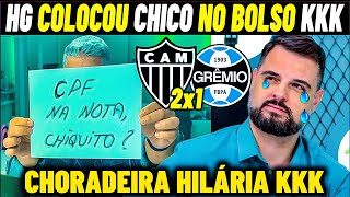 HEVERTON DEU AULA NO DEBATE E AMASSOU O CHICO  MEU FREGUÊS ATLÉTICO MG 2X1 CREMIO [upl. by Thurston]