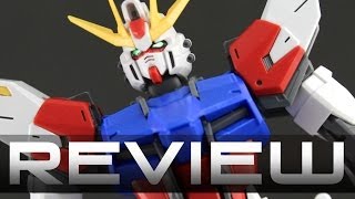 Master Grade MG Build Strike Gundam Review Part 1 Aesthetics and Gimmicks ガンダムビルドストライク [upl. by Hael]