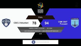 L1BM 20242025 CSO 2 Voluntari  CSM 2007 Focșani [upl. by Cindie]