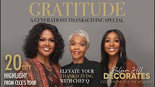 CeCe Winans Generations Thanksgiving Special [upl. by Fitts]