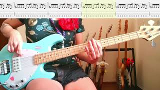 Sepultura  RefuseResist Bass Cover With Tabs [upl. by Brigit]