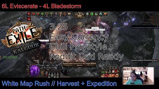 PoE 325 Bleed Eviscerate amp Chillest Farming Strategy No Scarabs No Alch No Chisel T16 Rush [upl. by Muhcan]