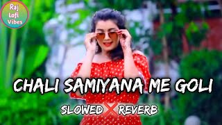 Chali Samiyana Me Aaj Tohre Chalte Goli Lofi Song SlowedReverb  Arvind Akela Kallu Lofi Song [upl. by Aiciruam57]