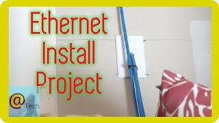 Installing Ethernet in my House [upl. by Nnylrats]