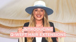 Introducing QWeft Extensions  Aqua Hair Extensions [upl. by Adianez483]