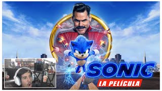 SONIC LA PELICULA 2020  MI PRIMERA REACCION  PELICULA [upl. by Donalt]