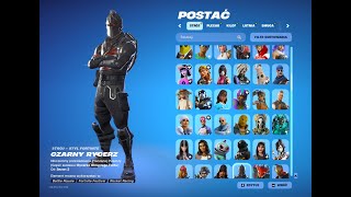 Sprzedam konto fortnite OG  Black Knight Minty axe  ROZDZIAL 2 REMIKS [upl. by Ennovi]