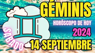 🌟 𝗝𝘂𝘀𝘁𝗶𝗰𝗶𝗮 𝗗𝗶𝘃𝗶𝗻𝗮 💫Horoscopo Géminis Hoy ♊ 14 de Septiembre de 2024 💥 [upl. by Elime]