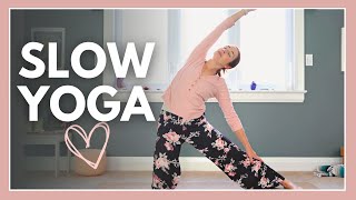 30 min Deep Stretch Yoga  SLOW amp MELLOW [upl. by Babs]