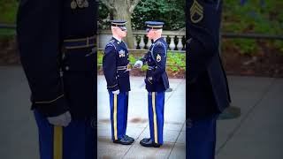 Tomb Of The Unknown Soldier  Guard Inspection Full Ceremony [upl. by Atteiram]