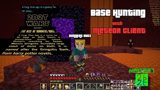 2b2t Wars The Rise of Dunners Duke EP 01 Searching For Gringotts Nether Traveling full video [upl. by Haliak514]