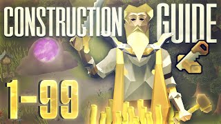 THE ULTIMATE 199 Construction Guide 2024 OSRS [upl. by Cox217]