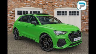 202020 AUDI RSQ3 25 TFSI SPORT EDITION S TRONIC QUATTRO IN KYALAMI GREEN WITH BLACK LEATHER [upl. by Craven207]