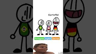 PORTUGESE VS ENGLISH VS GERMAN [upl. by Conan389]