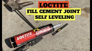 LOCTITE Selfleveling Masonry CaulkCOMPLETE guide to replacing old masonry caulk in a cement joint [upl. by Akeemat]