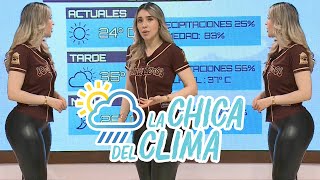 El clima de hoy con Marisol Dovala 😍  La chica del clima TVP [upl. by Lamar]