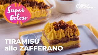 🍰✨ TIRAMISÙ allo ZAFFERANO  da PROVARE SUBITO 💛 adv [upl. by Minica]