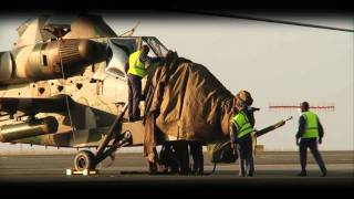 Denel Rooivalk Helicopters at Zwartkop AFB  ShortfinalTV [upl. by Enovi]