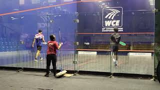 SEp 494 Ameeshenraj Chandaran v Ivan Yuen Set 1 WCE Squash Nationals 5 August 2023 [upl. by Farant]