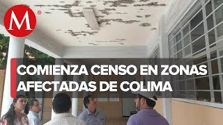 Inician recorridos para levantamiento de censo en zonas afectadas por sismo en Colima [upl. by Pelage953]