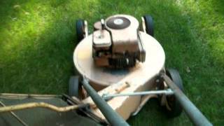 1973 BobCat Commercial Push Mower [upl. by Enia]