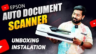 Epson DS1630 Document Scanner II Unboxing amp Installation II How To Double Side Scanning II [upl. by Efioa]