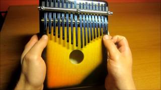 quotdarkquot tuning kalimba hijaz scale 432hz [upl. by Yssis]