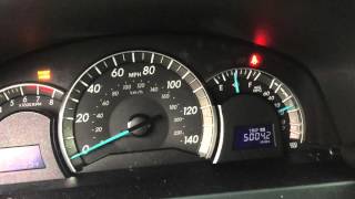 How To Reset Toyota Camry Oil Maintenance Required Light [upl. by Ylenats]