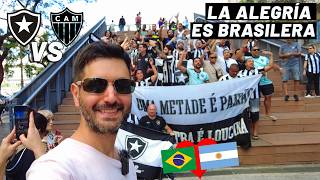 ¿El ARGENTINO trata bien al BRASILERO  Final Copa Libertadores 2024  Mineiro Botafogo [upl. by Yrffej]