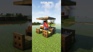 Picnic 🧺 Table in Minecraft minecraft tiktok [upl. by Gerrard269]