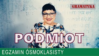 20 Podmiot Język polski w podstawówce egzamin [upl. by Notneb691]