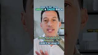 How To Get Smell And Taste Back  Dr Cabral shorts [upl. by Natividad]