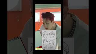 4 types of different hairstyle bts ytshorts viralvideos kpop btsarmy jimin shorts viral [upl. by Casta]