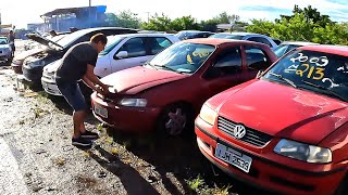 VISITAMOS UM LEILÃO COM CARROS APARTIR DE R 90000 [upl. by Woodring]