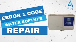 Error 1 code on Culligan Water Softener [upl. by Pejsach]