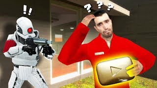 Hide And Seek In The YOUTUBE SPACE  Gmod Prop Hunt [upl. by Sigismond]