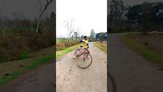 cycle stund wheelie and hath khol ke cycle stund Drift cycle viral cycle short [upl. by Siuoleoj28]