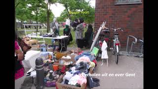 Gent rommelmarkten Van Brugse Poort naar Scheldeoord [upl. by Yale927]