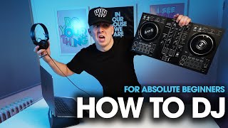 How to DJ For Absolute Beginners In 2024  Complete Guide to DJing on Pioneer DDJ400 amp Rekordbox 🔥 [upl. by Alain826]