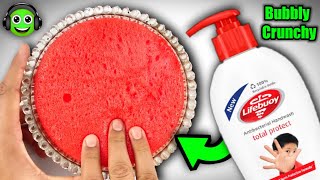 LIFEBUOY BUBBLY CRUNCHY SLIME👅🎧 How to make a Slime with Lifebuoy Handwash and Fevicol Slime ASMR [upl. by Ewald]